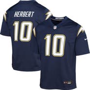 Nike Youth Nike Justin Herbert Navy Los Angeles Chargers Alternate Super Chargers Game Player Jersey