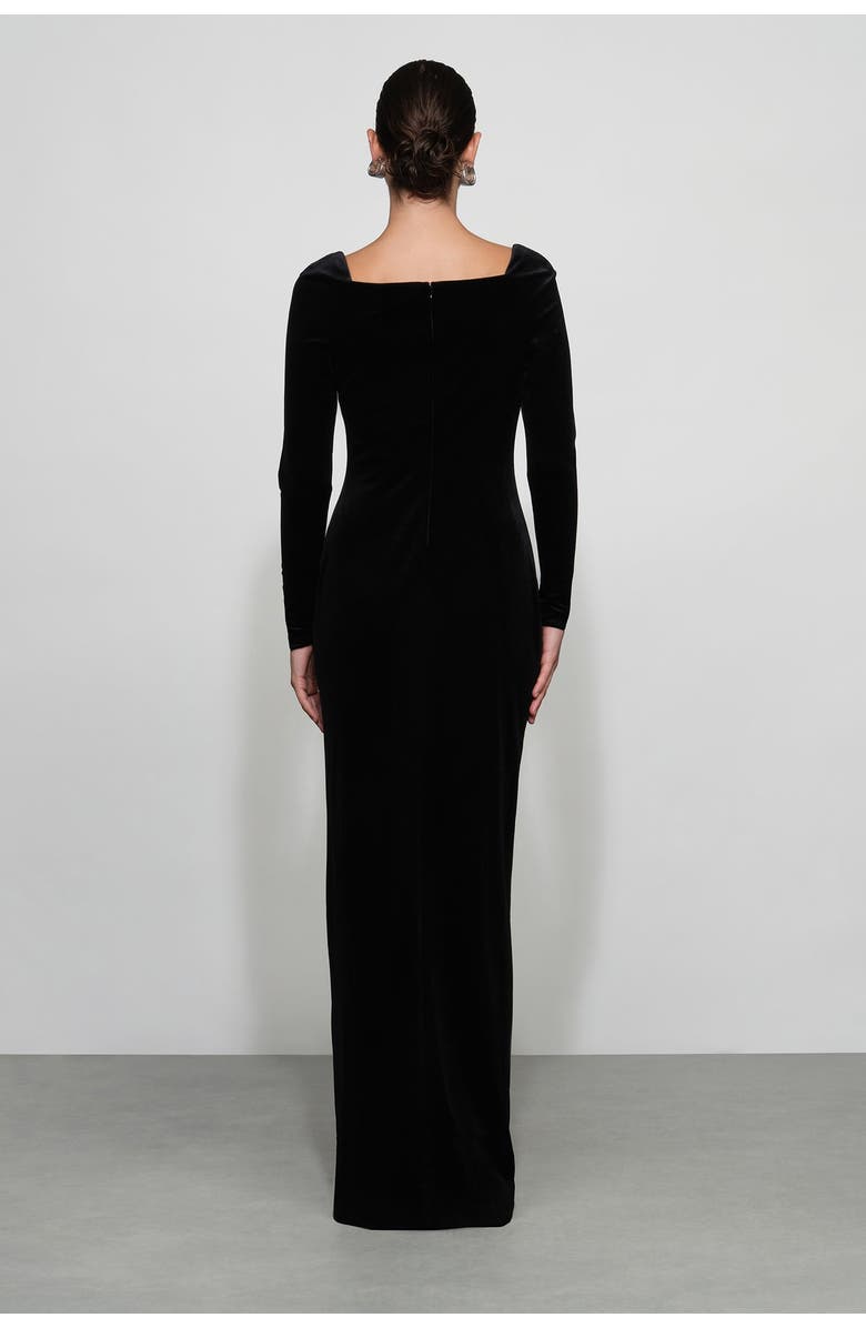 Et Ochs Bexley Gown, Alternate, color, Black