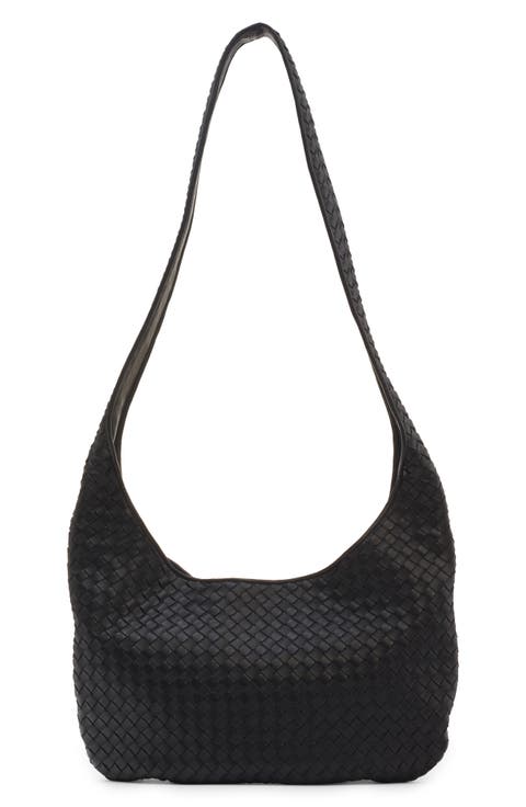 Archive Intrecciato Leather Hobo Bag