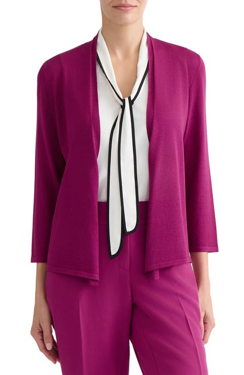 Crop A-Line Cardigan
