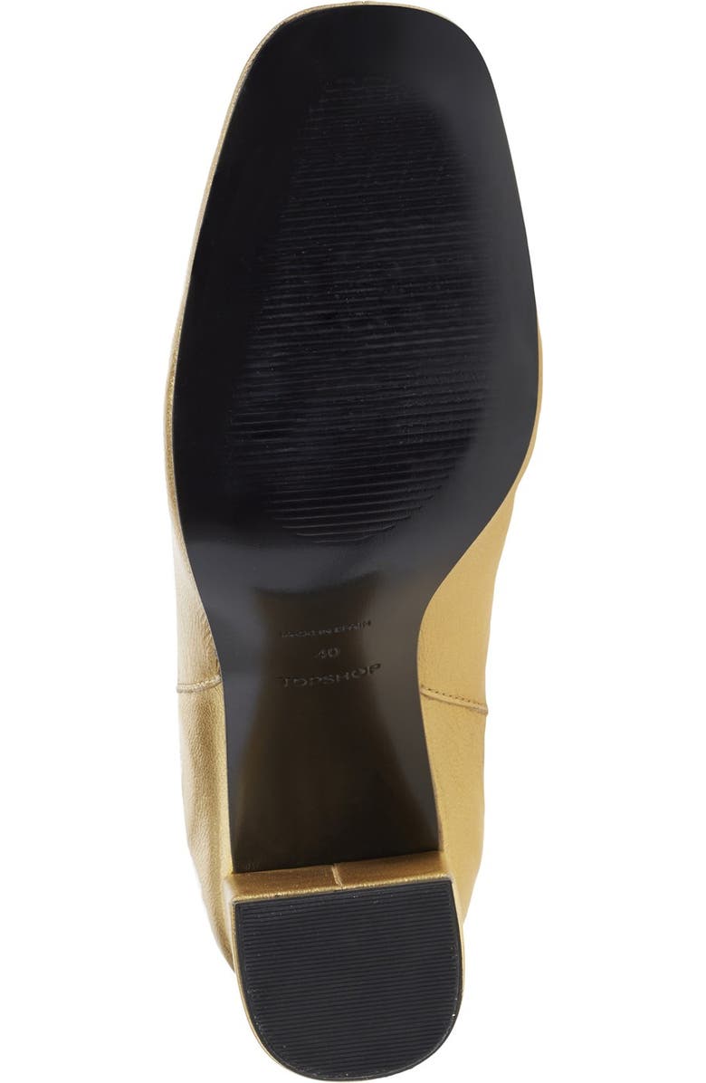 Topshop 'Maria' Chelsea Block Heel Boot, Alternate, color,