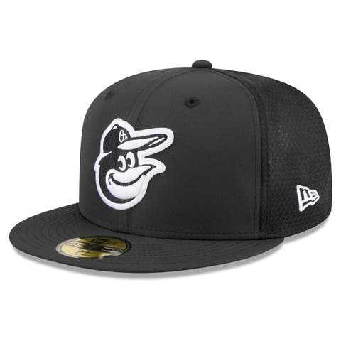 Youth New Era Black Baltimore Orioles Batting Practice 59FIFTY Fitted Hat