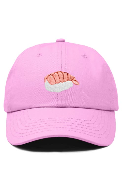 DALIX DALIX SHRIMP SUSHI EMBROIDERED DAD CAP
