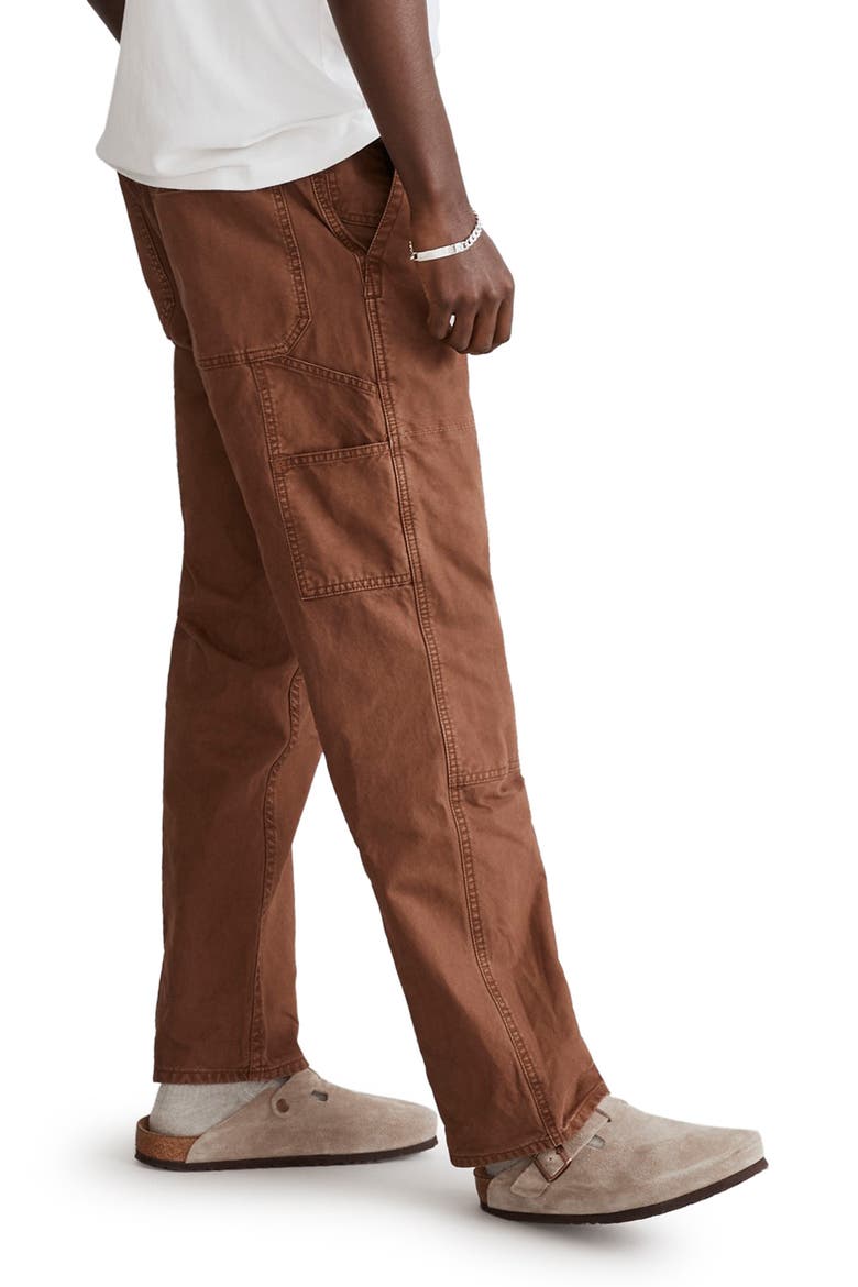 Men's Relaxed Straight Leg Workwear Pants, Alternate, color, FORAGE
