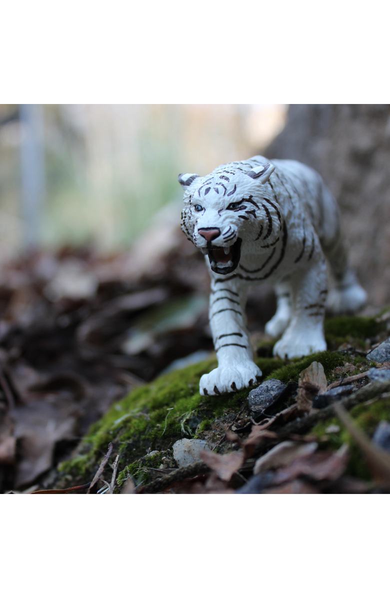 Safari Ltd. White Bengal Tiger Kids Toy Figure, Alternate, color, NO COLOR