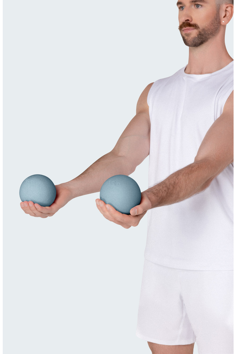 The Power Ball Weighted Fitness Ball, Alternate, color, Sea