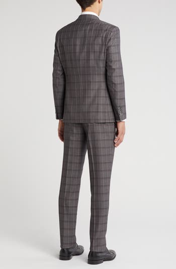 Double Breasted Flat Front Suit
