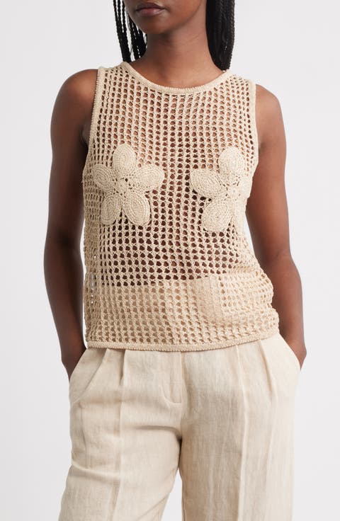 Borabora Sheer Knit Top