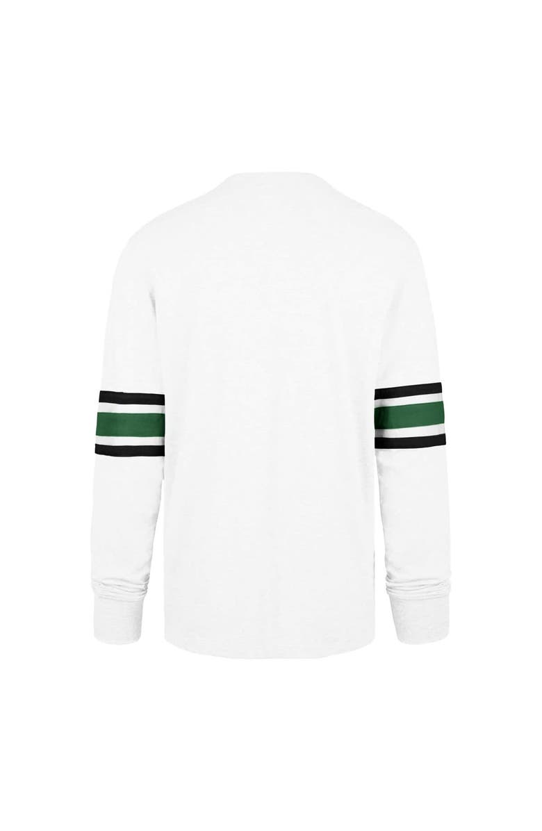 '47 Men's '47 White New York Jets Gridiron Throwback Premier Brex Long Sleeve T-Shirt, Alternate, color, White