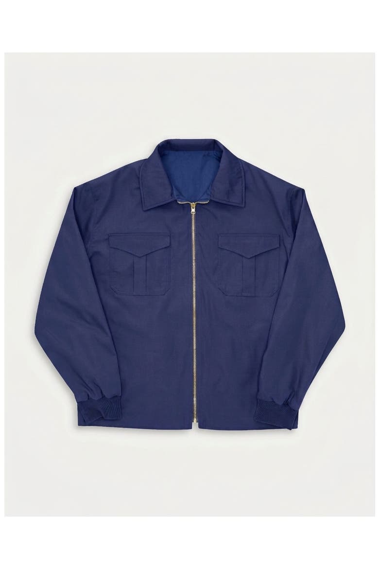 Weber Reversible Twill Jacket, Alternate, color, Blue