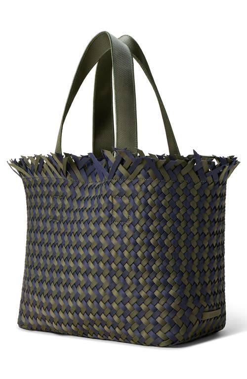 Naghedi Medium Havana Tote In Green