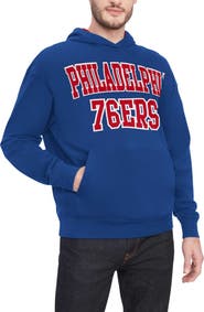 TOMMY JEANS Men's Tommy Jeans Royal Philadelphia 76ers Greyson Pullover Hoodie