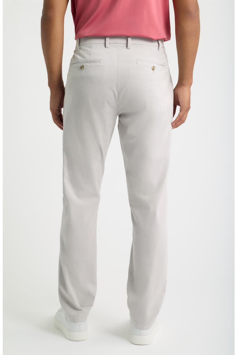 Signature Sateen Flat Front Trouser Pants, Alternate, color, LIGHT GREY