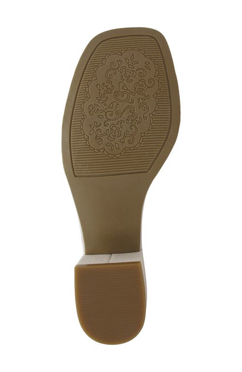 JELLYPOP JELLYPOP KIDS' ZENDAH METALLIC BLOCK HEEL SANDAL 