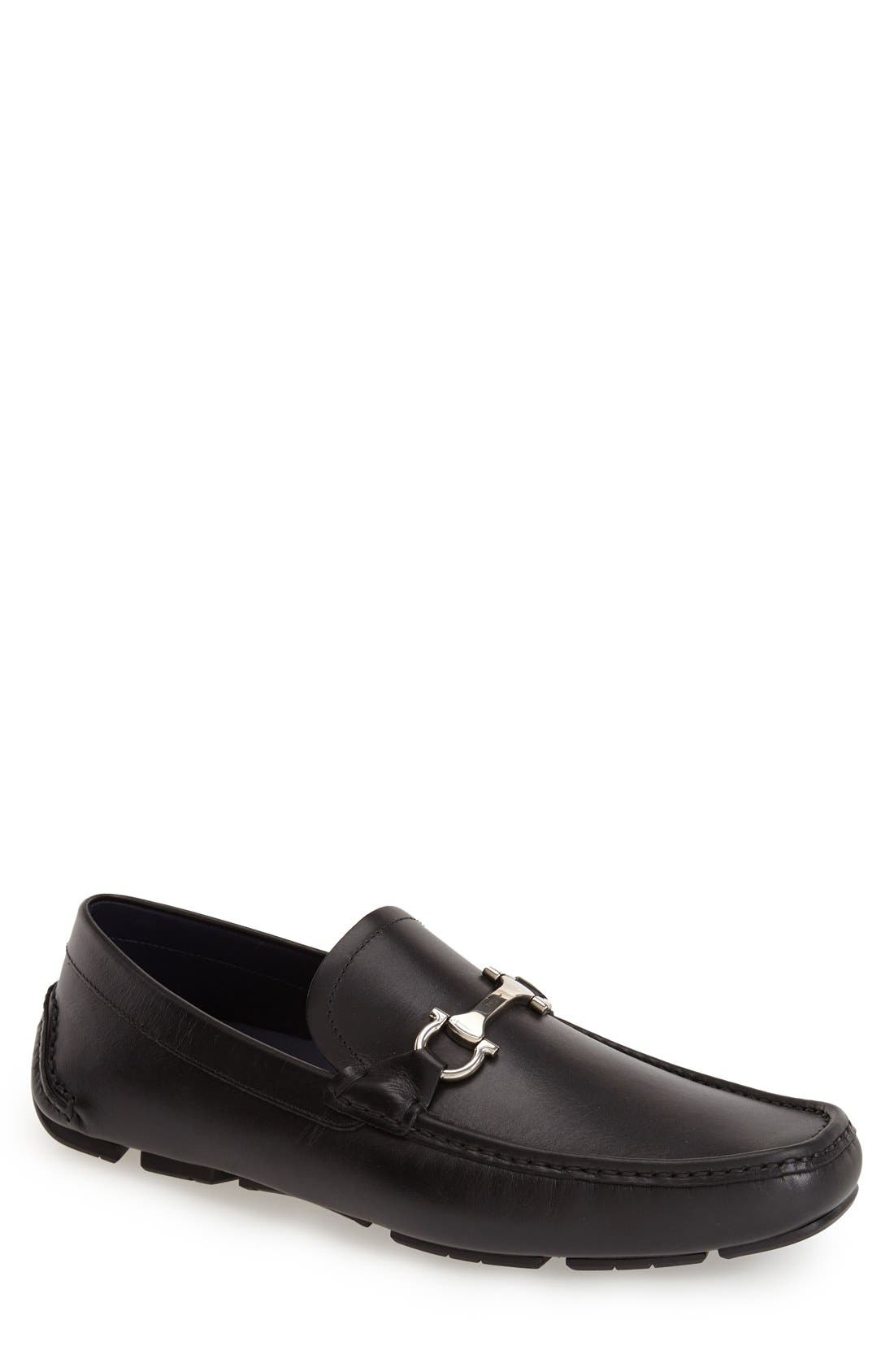 FERRAGAMO Salvatore Ferragamo 'Plum' Driving Shoe, Main, color, 