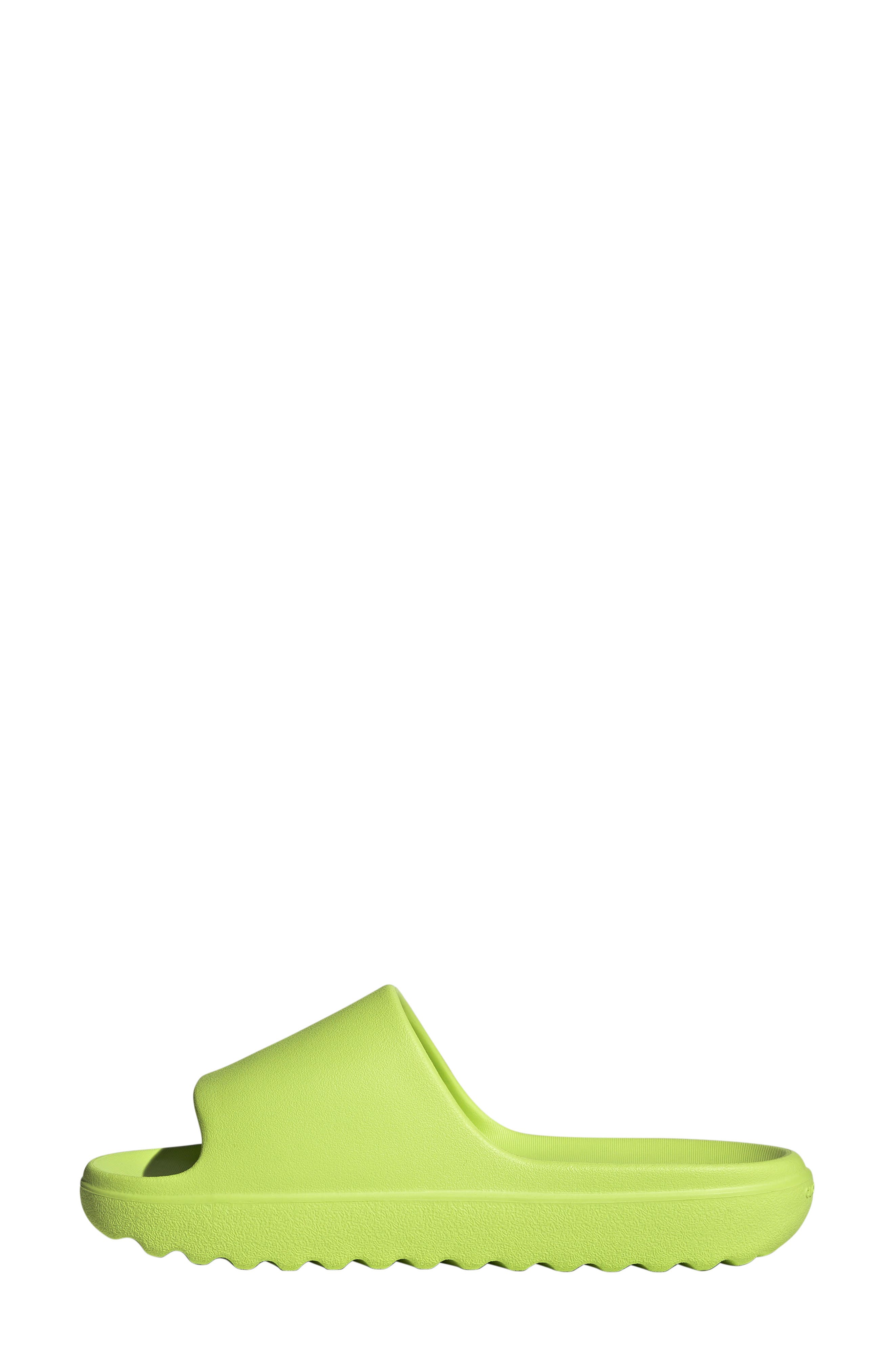adidas Adilette Lumia Slide Sandal, Alternate, color, Pulse Lime/ Lime/ Lucid Pink