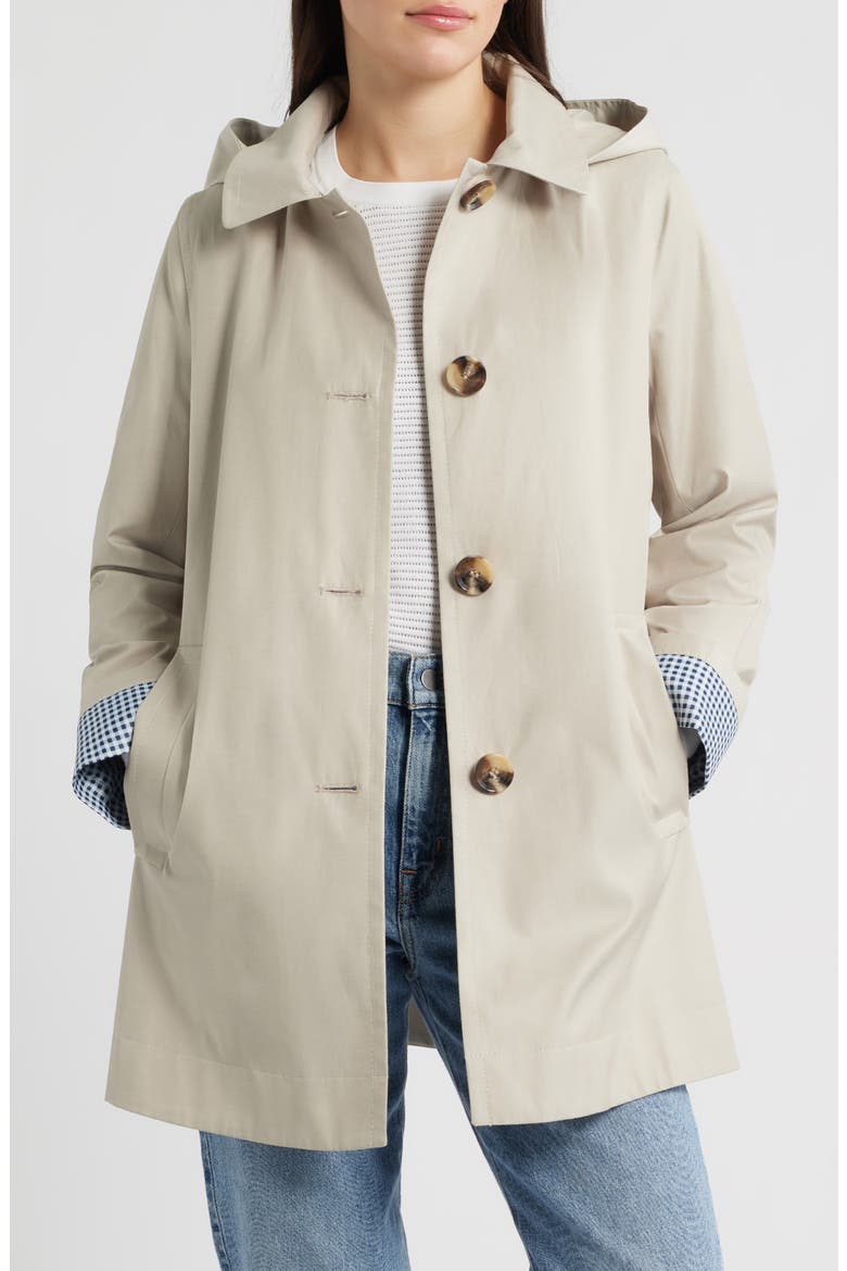 Swing Button-Up Jacket, Alternate, color, BIRCH