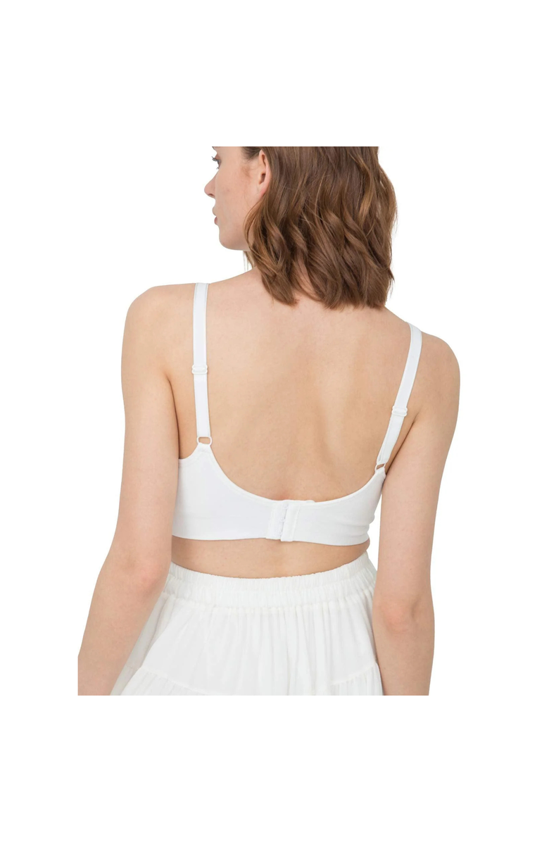 Modern Eternity Maternity Jade Seamless Maternity And Nursing Bra, Alternate, color, White