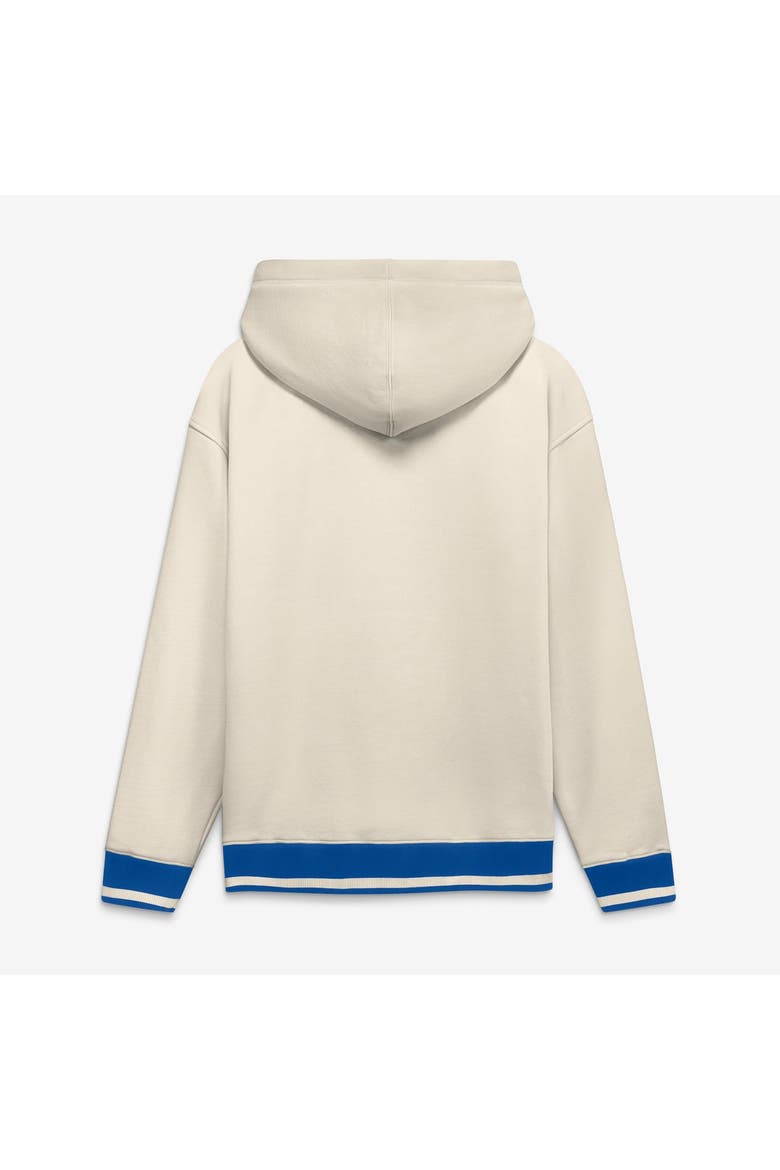 Men's Fanatics Cream Denver Broncos Chenille Heavyweight Fleece Hoodie, Alternate, color, Cream