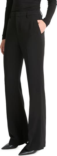 Tailored Mid Rise Stretch Bootcut Pants