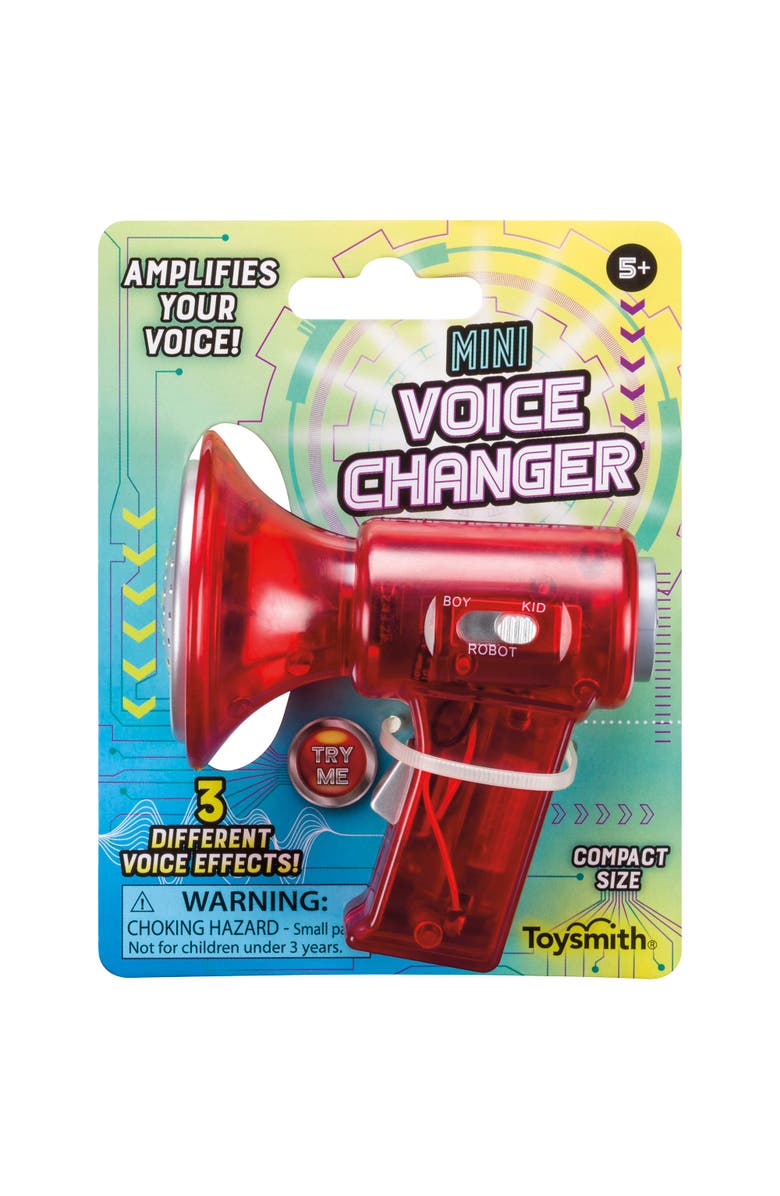 Toysmith Tech Gear Mini Multi Voice Changer, Main, color, 