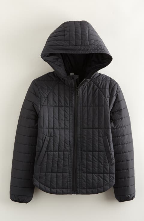 Kids' Quilted Hooded Jacket (Little Kid & Big Kid)