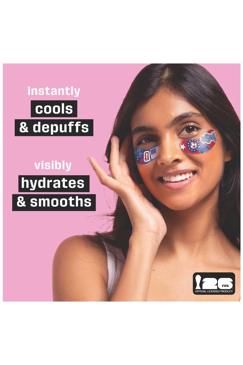 FIFA USA Smoothing & Hydrating Eye Patches, Alternate, color, NO COLOR