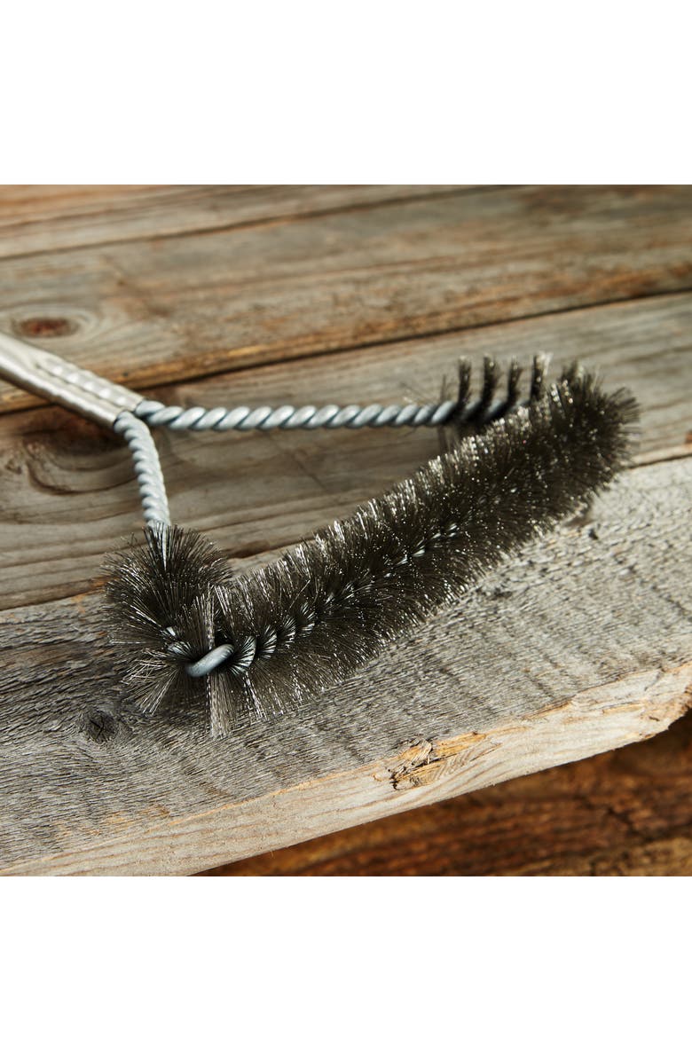 BergHOFF BBQ Tongs & Brush Set, Alternate, color, Brown