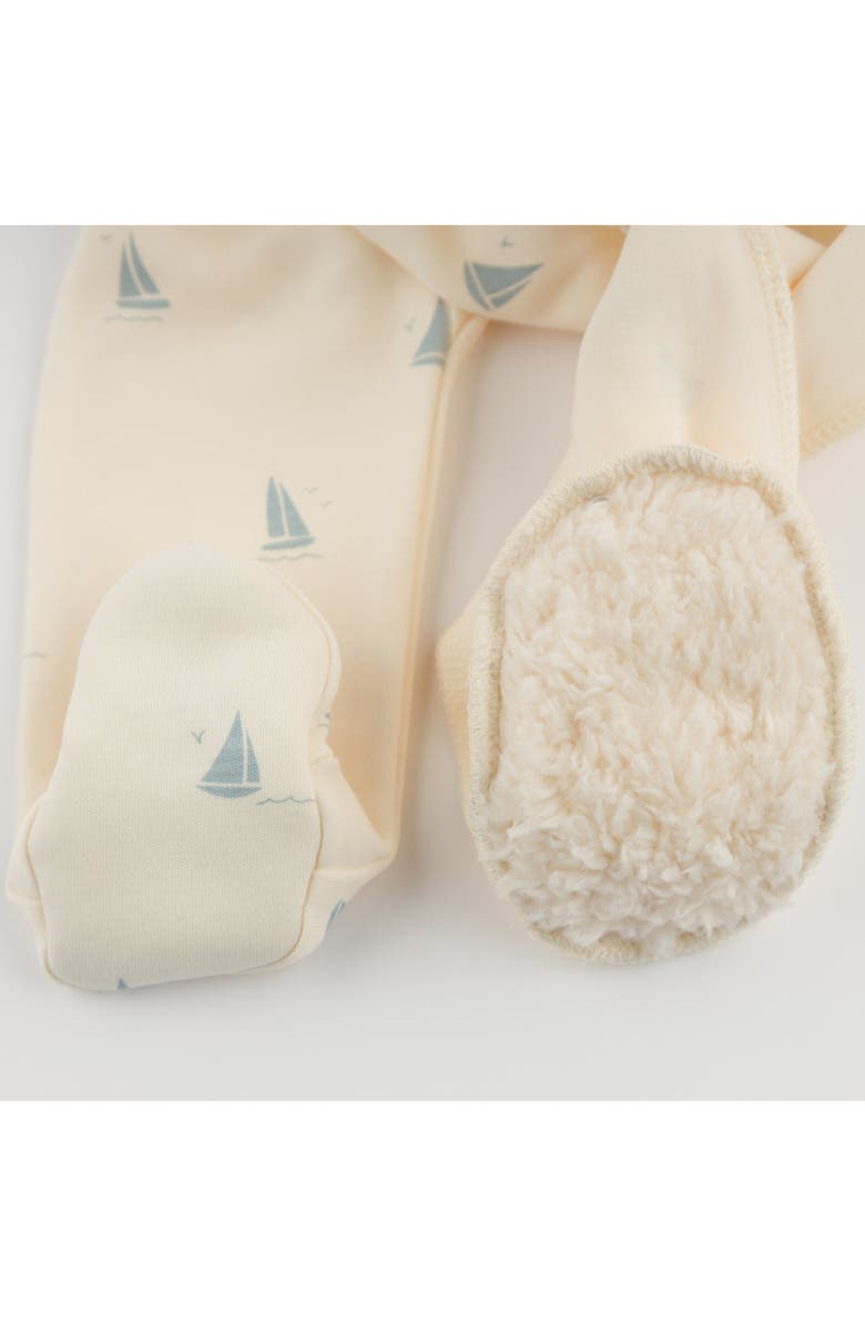 oh baby! Mini Sailboats Kimono Set, Alternate, color, Milk