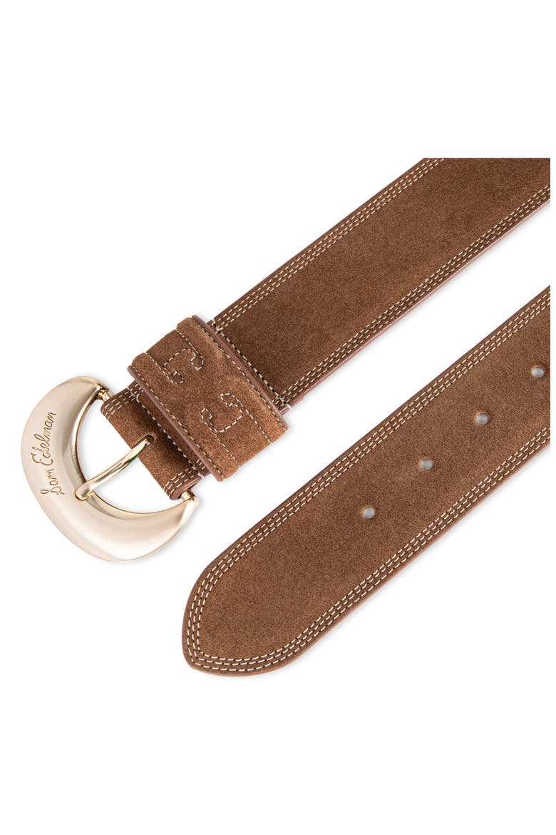 Organic Buckle Leather Belt, Alternate, color, TAN