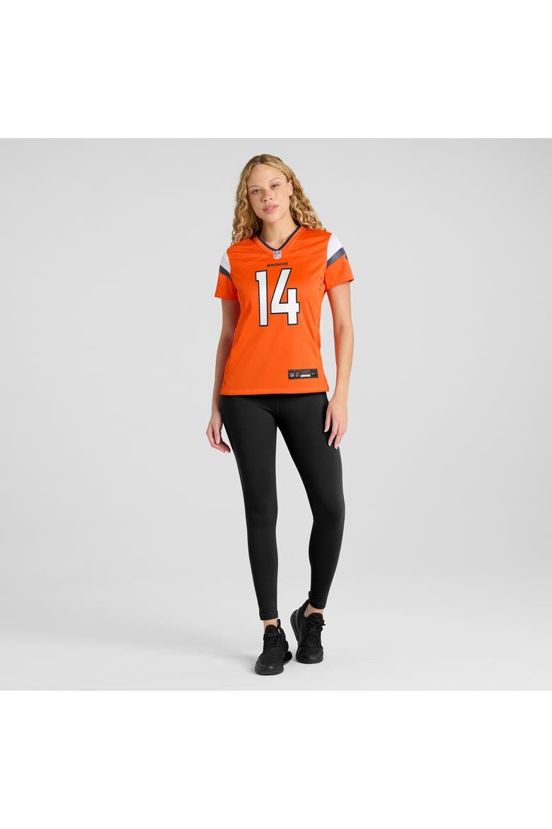 Women's Nike Courtland Sutton Orange Denver Broncos Mile High Collection Game Jersey, Alternate, color, Orange