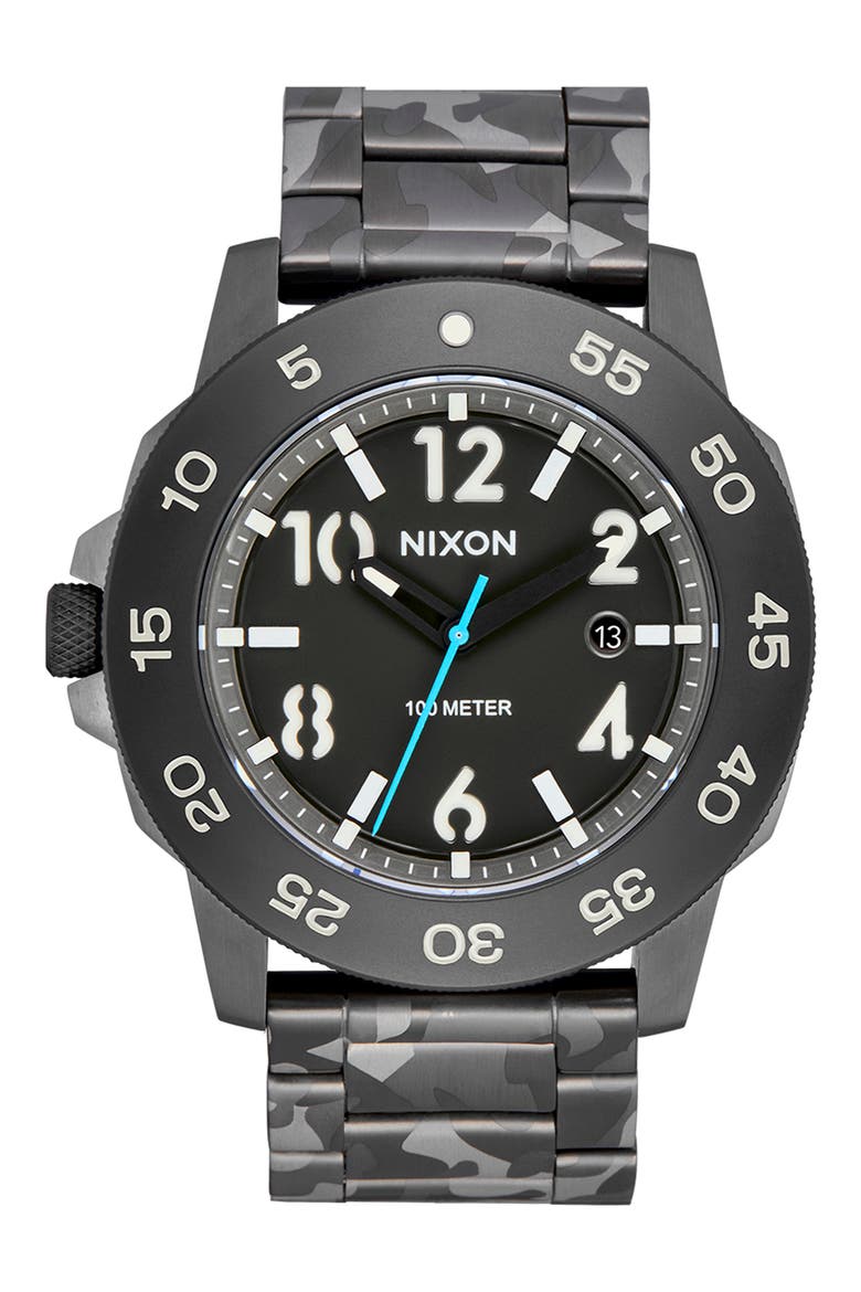 Smyth 44 Bracelet Watch, 44mm, Main, color, CAMO