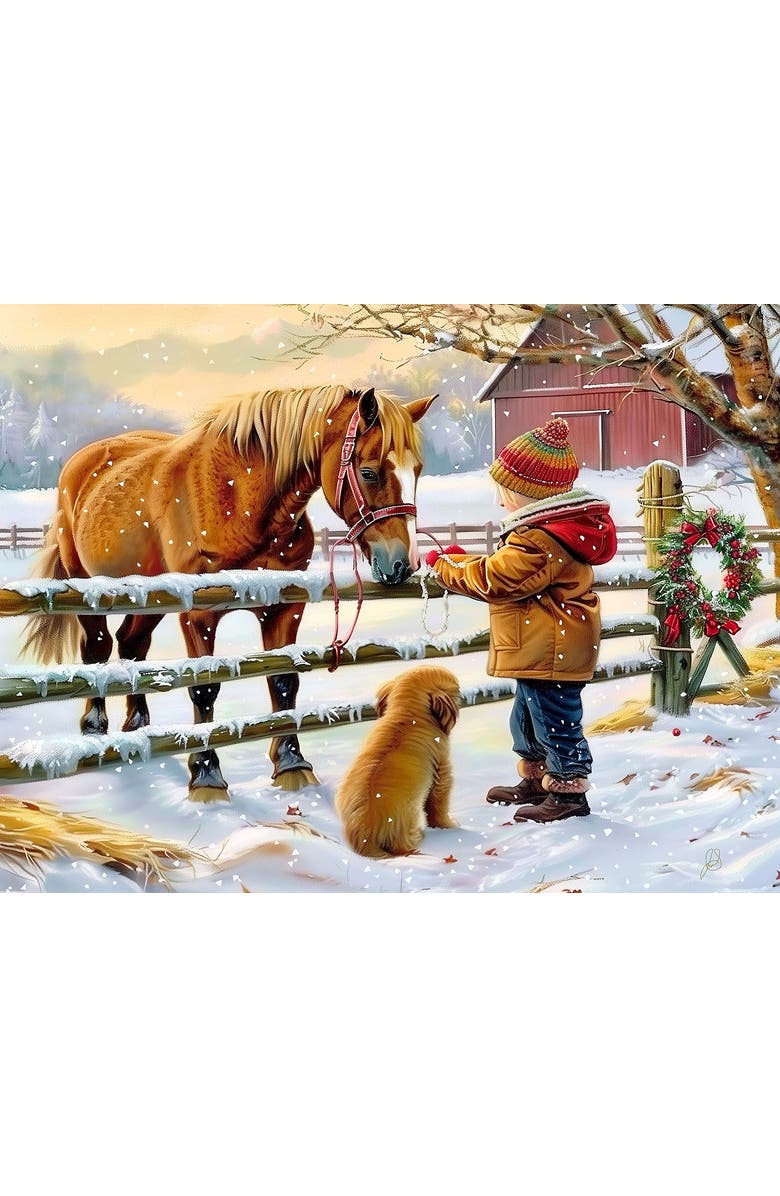 Sunsout Buddies Sharing 500 piece Jigsaw Puzzle for Adults, Alternate, color, Multicolor