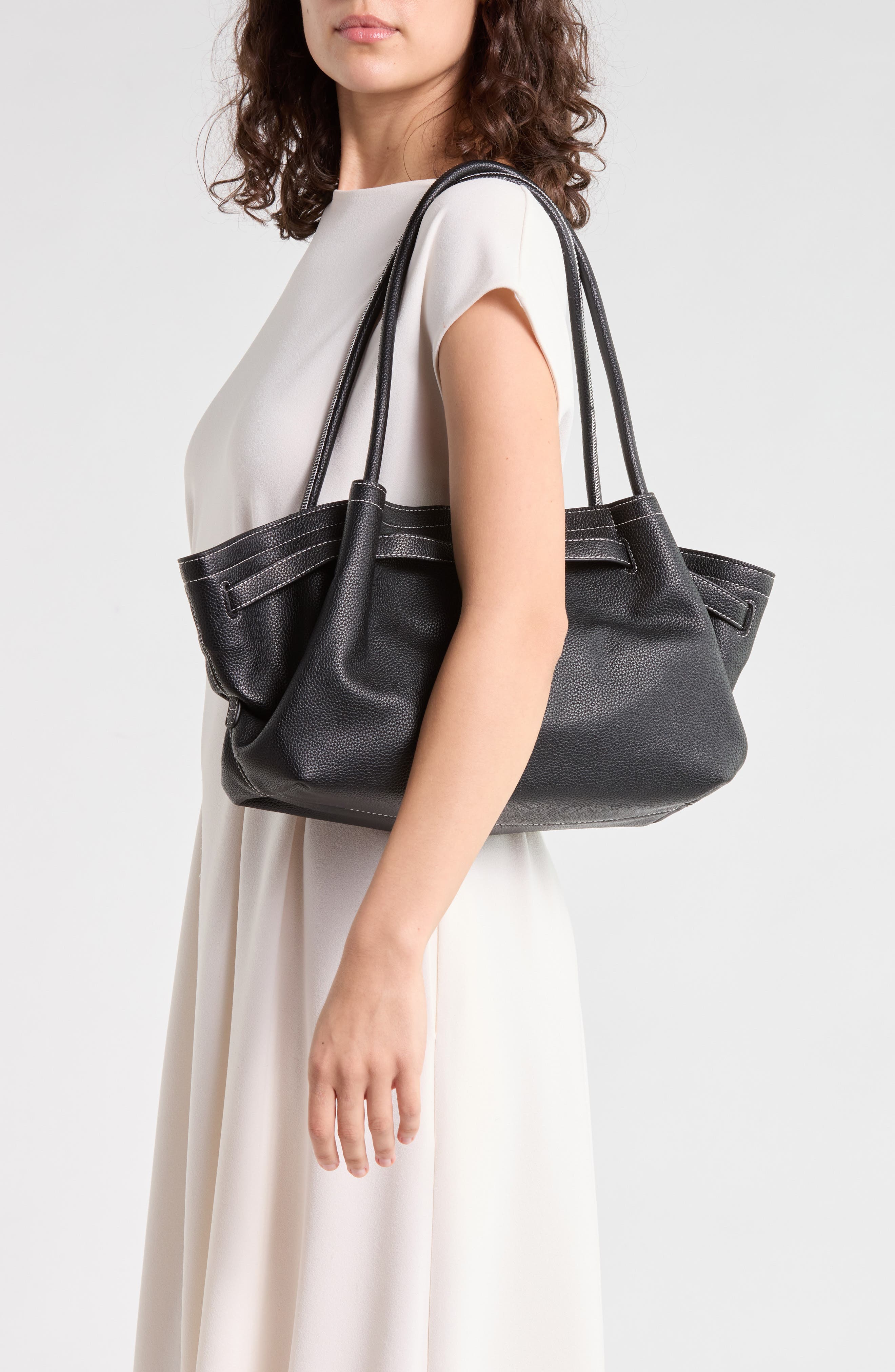JW PEI Hana Wide Faux Leather Tote (Women) | Nordstromrack