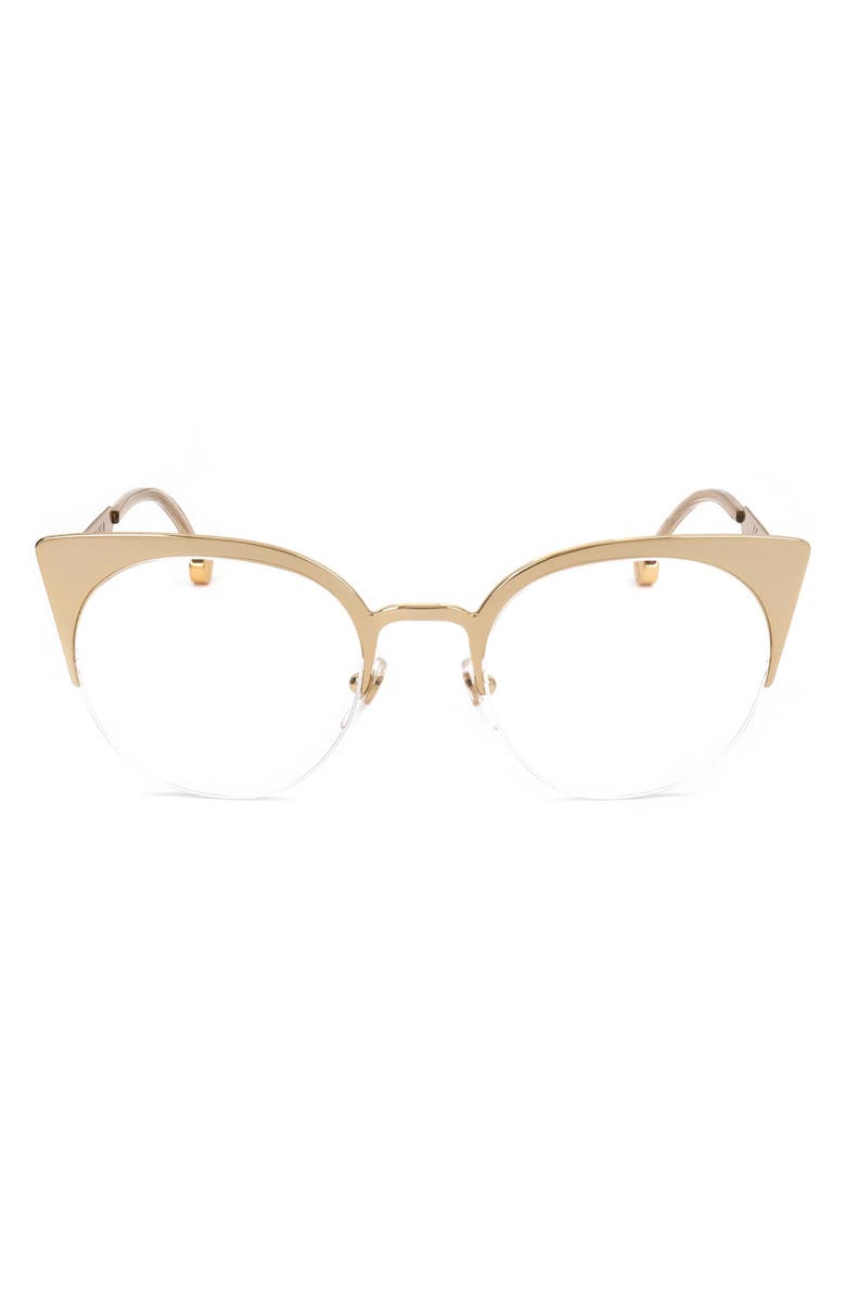 SUPER by RETROSUPERFUTURE<sup>®</sup> 52mm Cat Eye Sunglasses, Main, color, Gold