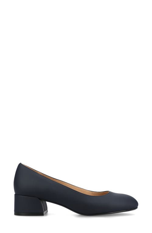 JOURNEE COLLECTION JOURNEE COLLECTION SAARII BLOCK HEEL PUMP