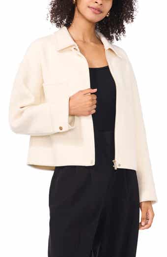 Vince Camuto Patch Pocket Zip Jacket
