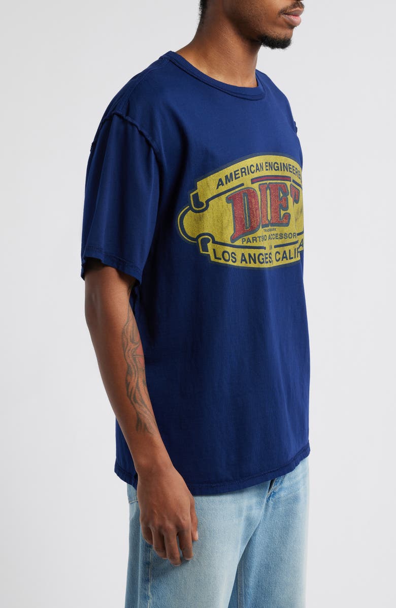 DIET STARTS MONDAY Engineered Supima<sup>®</sup> Cotton Graphic T-Shirt, Alternate, color,