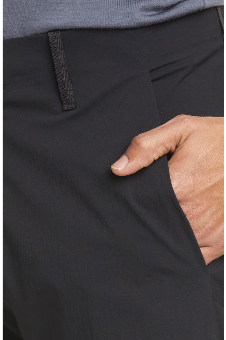 Convex LT Water Resistant Stretch Nylon Pants, Alternate, color, BLACK