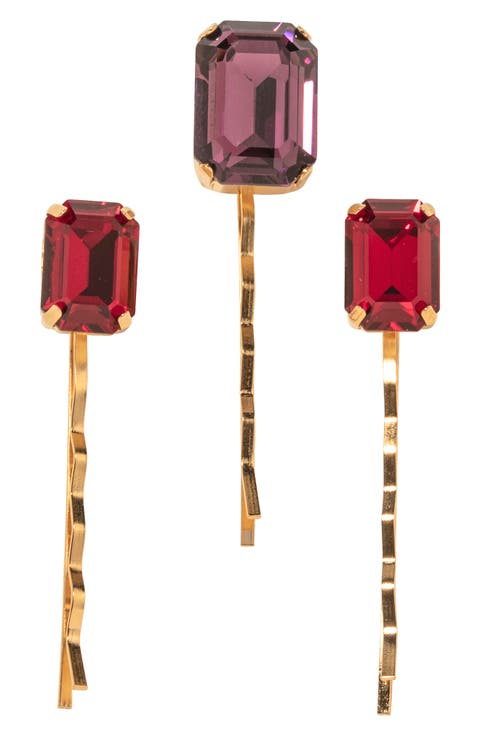 Jenna Assorted 3-Pack Bobby Pin Set