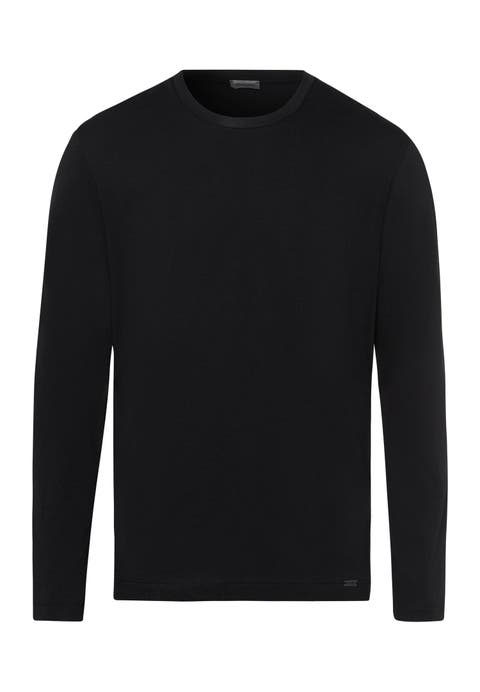 Living Shirts Cotton Crew Neck Top