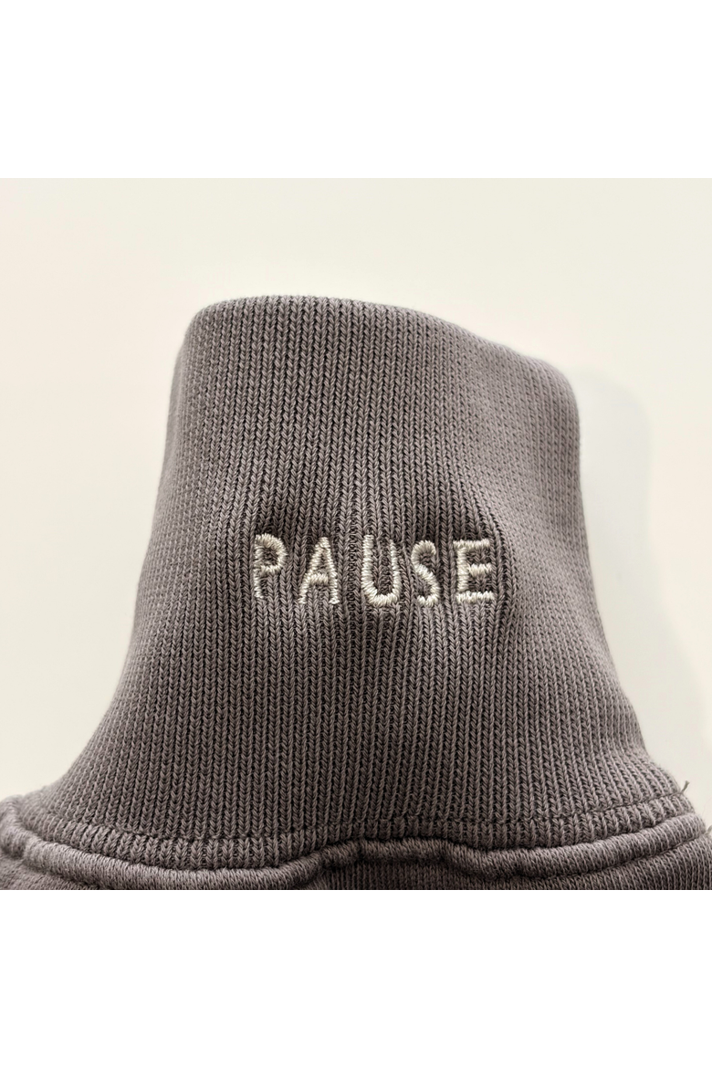 Pause Be Present Sweatshirt + Manifestation Kit, Alternate, color, Faded Grey