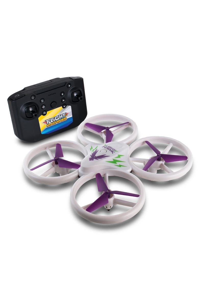 Flight Machines Fight Machines 2.4GHz LightHawk RC Drone, Ages 8+, Main, color, Multicolored