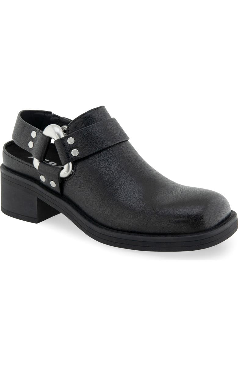 Aerosoles Maya Slingback Mule, Main, color, Black Leather