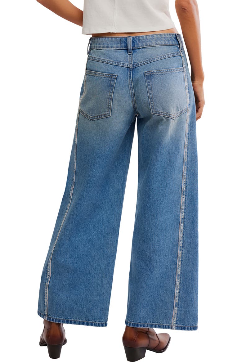 On the Edge Wide Leg Jeans, Alternate, color, TIPPING POINT