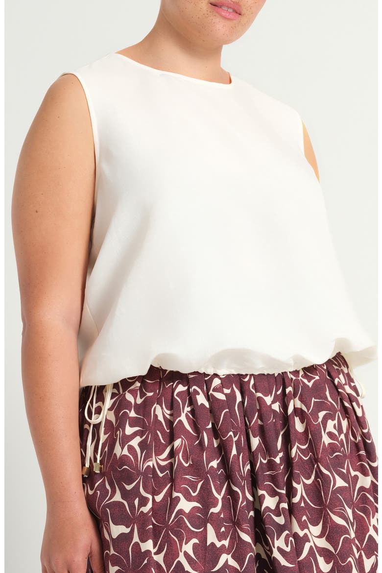 Ainsley Linen Blend Sleeveless Top, Alternate, color, NATURAL