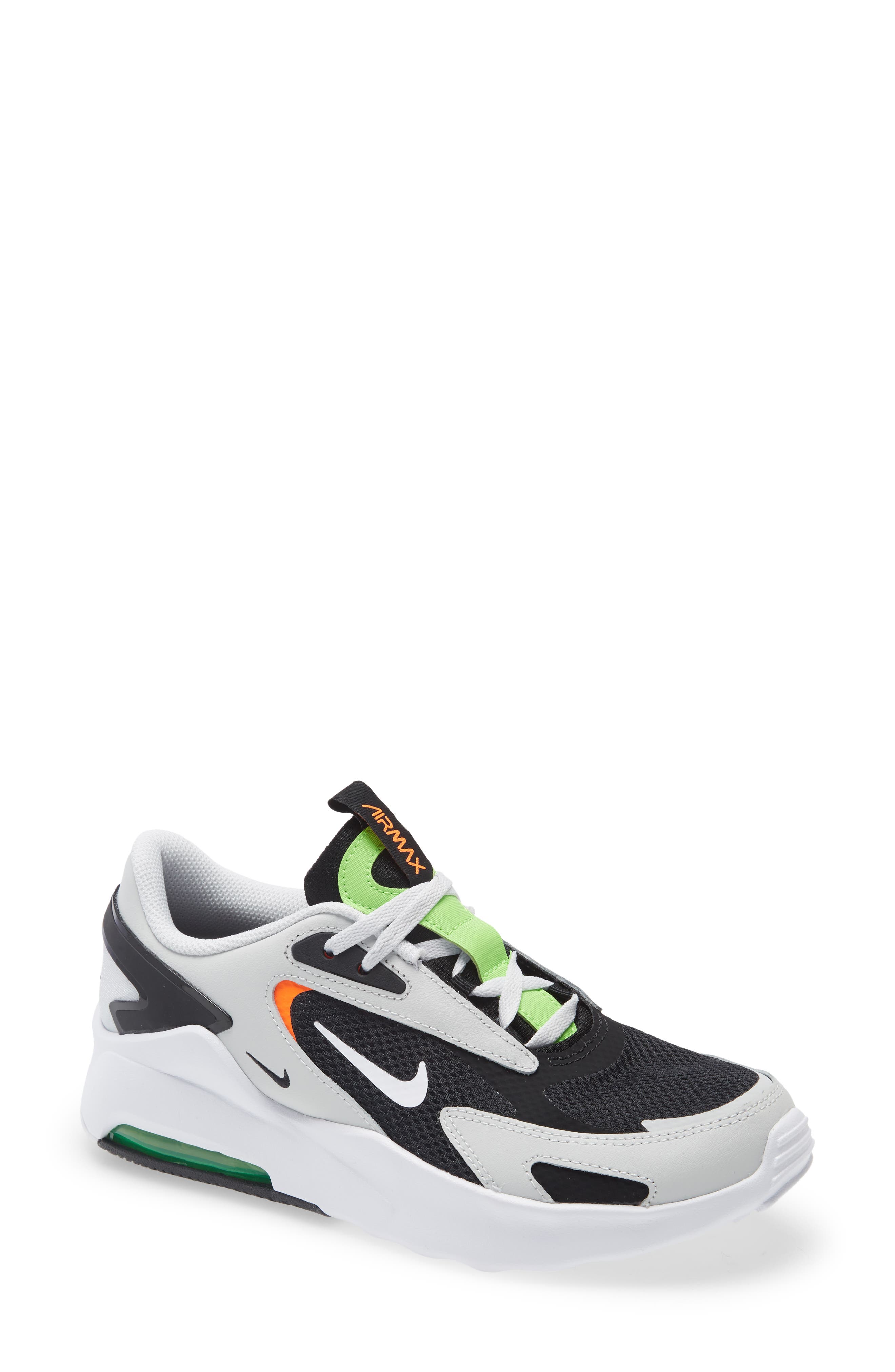 Air Max Bolt Sneaker, Main, color, BLACK/ WHITE/ PHOTON DUST