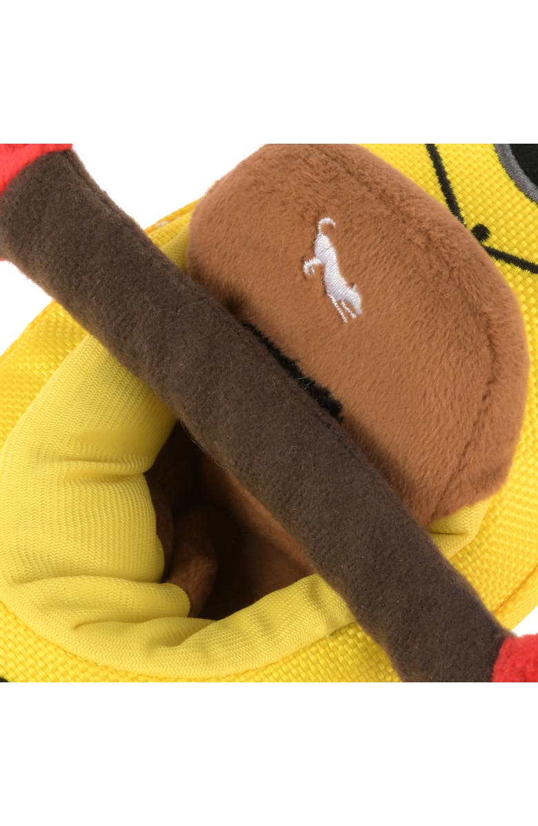 P.L.A.Y. Camp Corbin Collection K9 Kayak Plush Dog Toy, Squeaker, Crinkle, Alternate, color, Multicolored