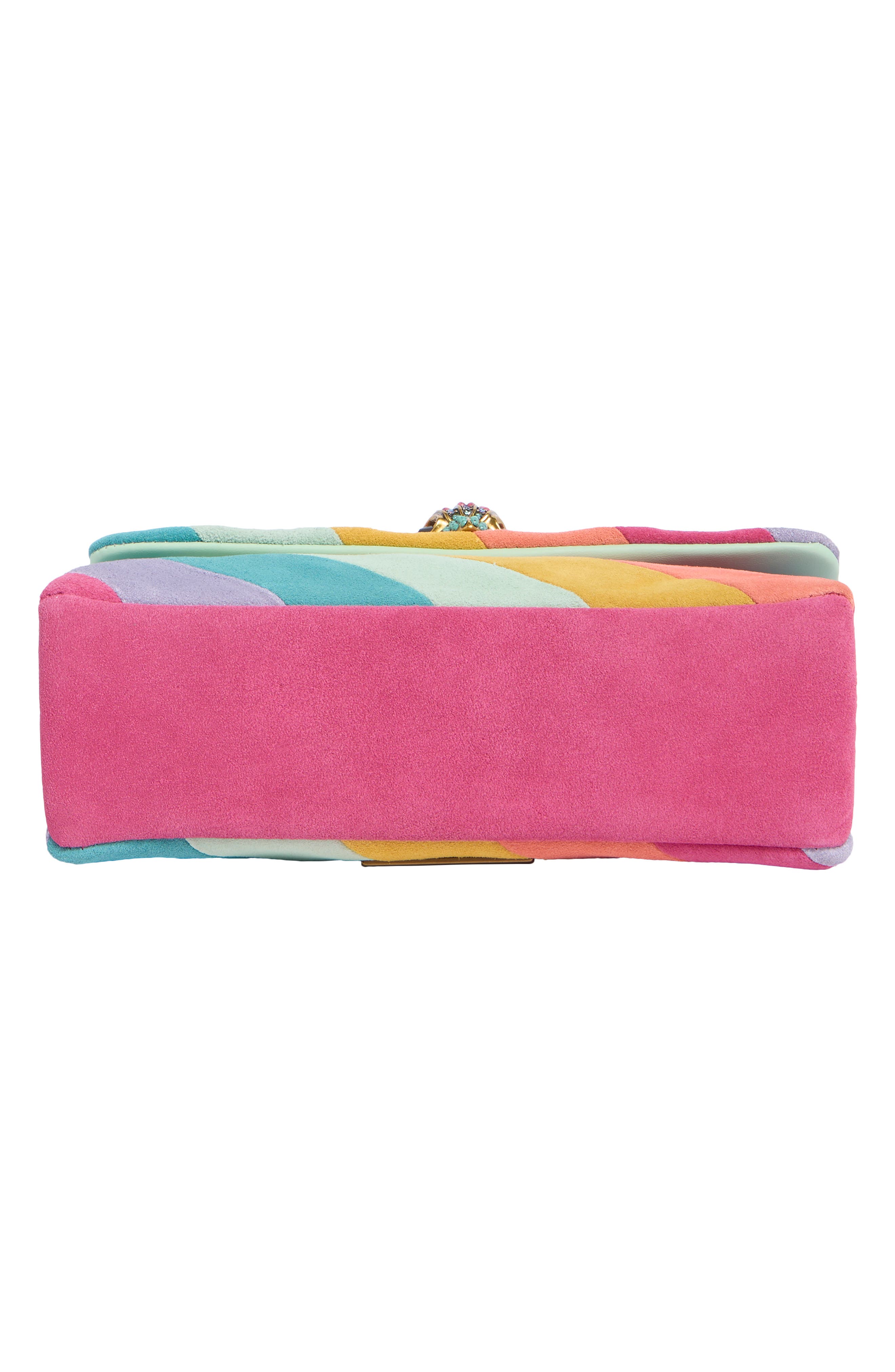Kensington Leather Crossbody Bag, Alternate, color, RAINBOW MULTI