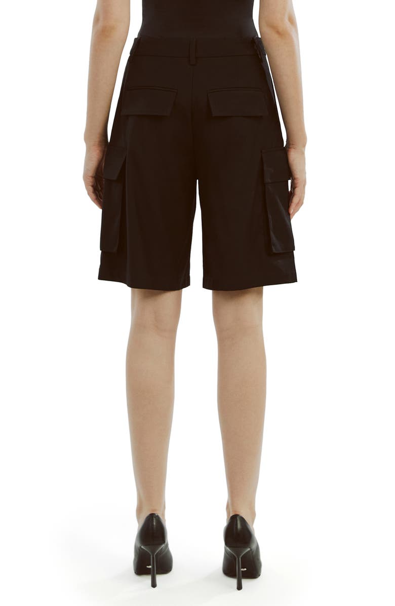 Bardot Blair Tailored Shorts, Alternate, color, Black